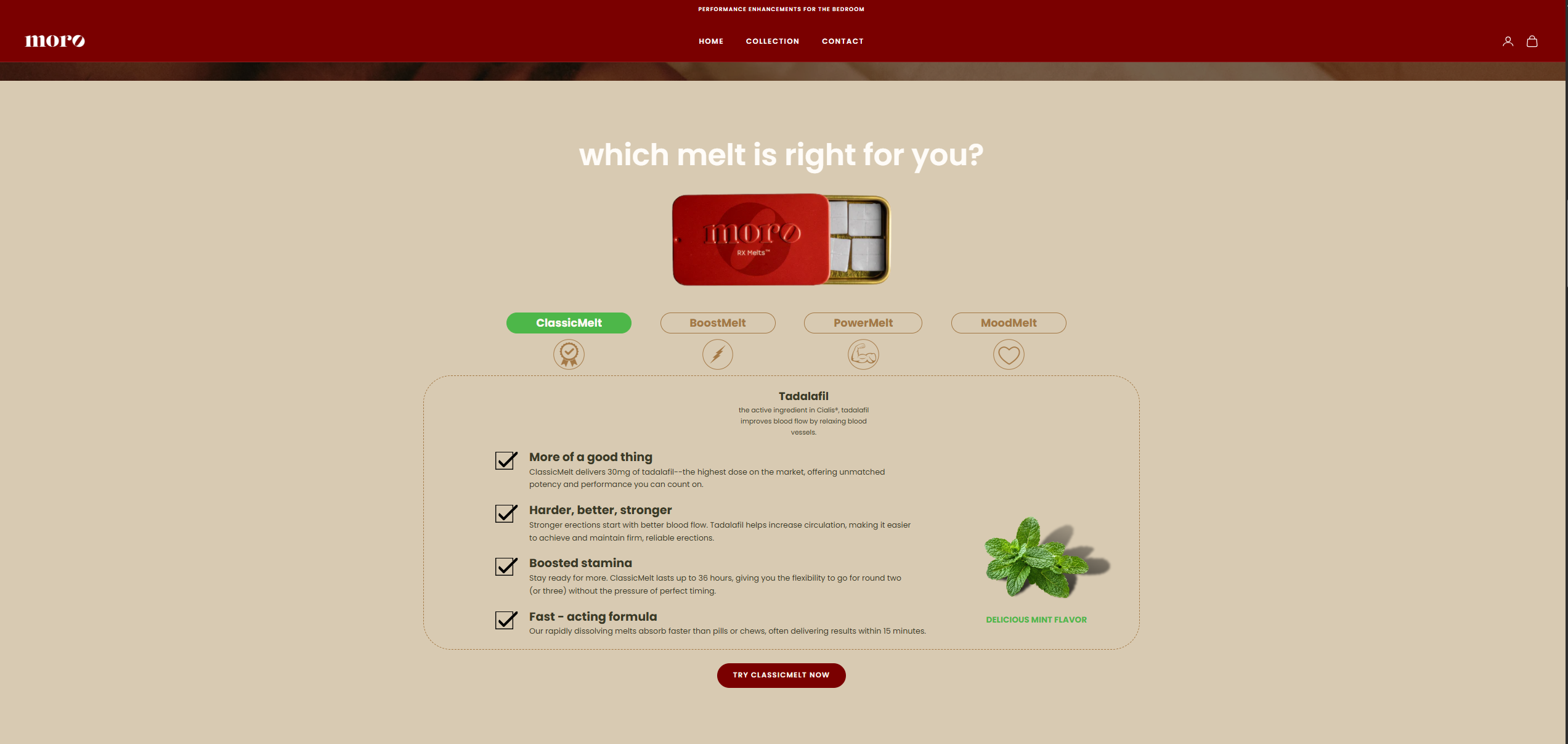 Custom Infographic with selectable tabs